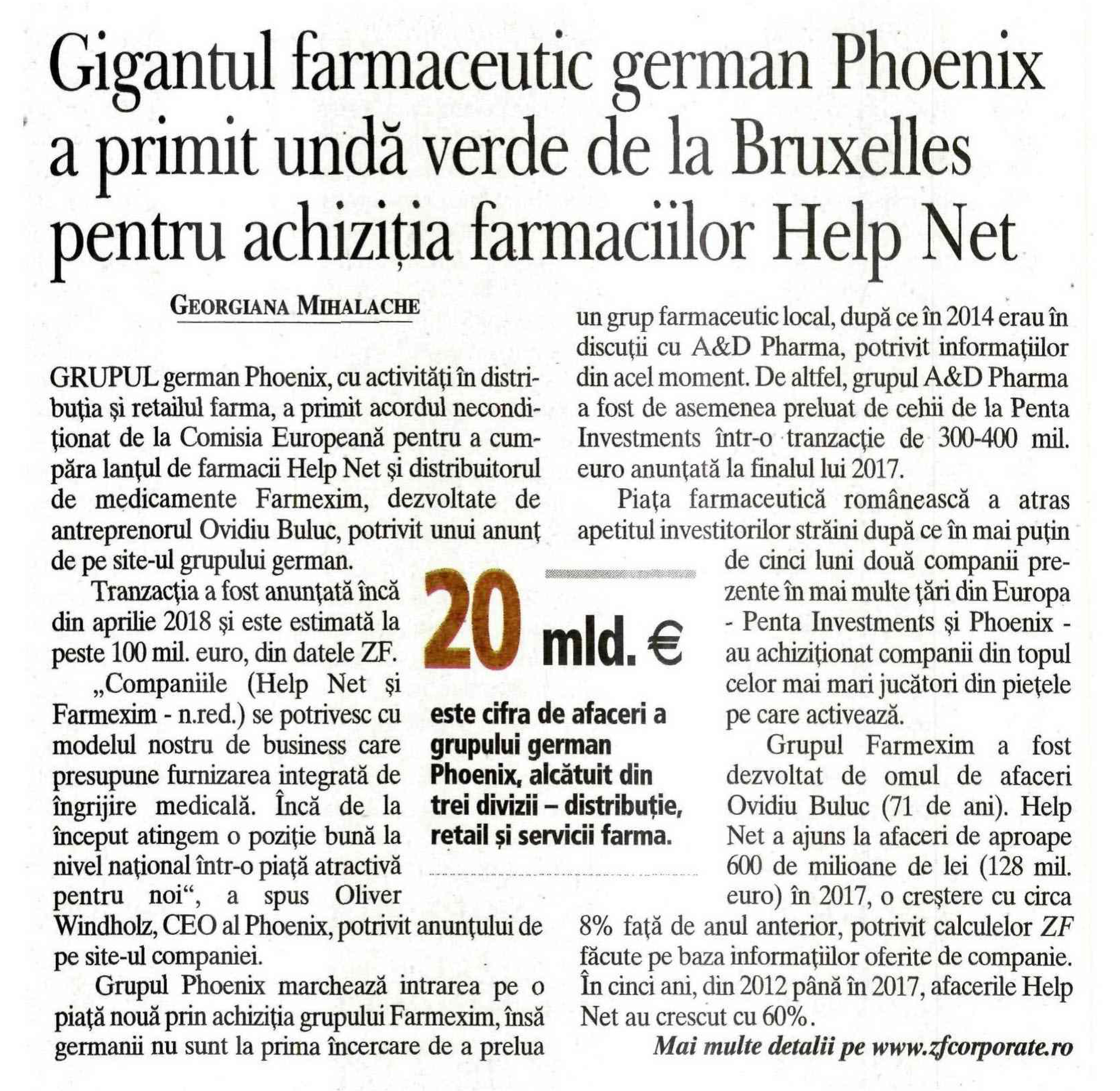 Farmexim.ro :: Farmexim in the media